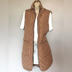 Jardines Domaine Jasper quilted vest, XXS, NEW without tags